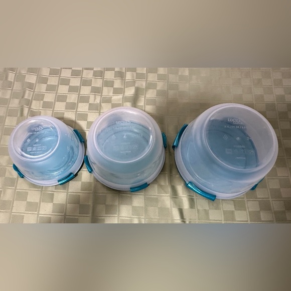 LocknLock 6-Piece Nestable Bowl Storage Set - Picture 8 of 8